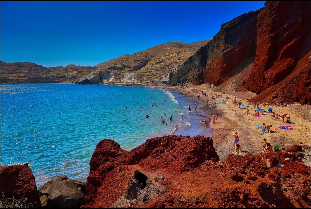 Red Beach — Santorini